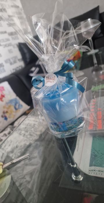 Ръчно изработени ароматни свещи.