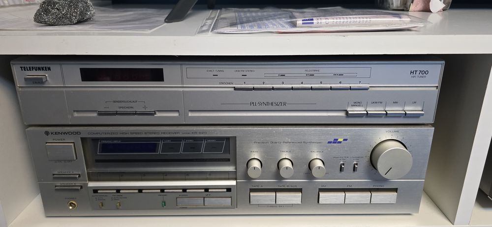 Telefunken Ht 700 Tuner - Kenwood Kr 820