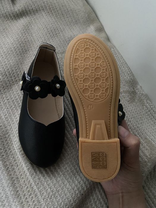 Туфли балетки для девочек, длина стельки 18,5 см