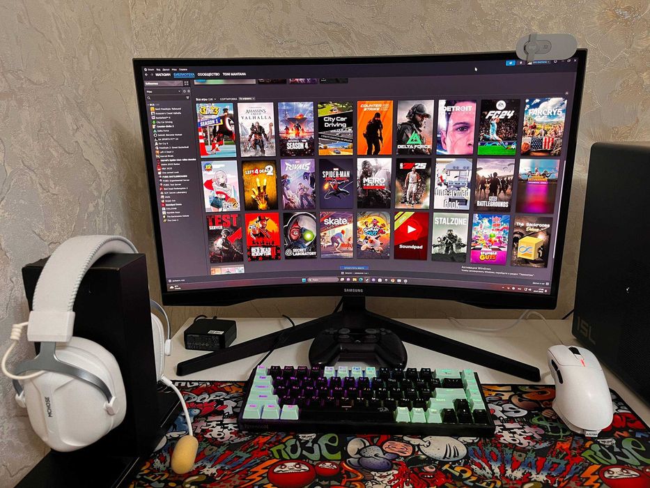 Игровой компьютер, AMD Ryzen 5600G, RTX 3060 Ti