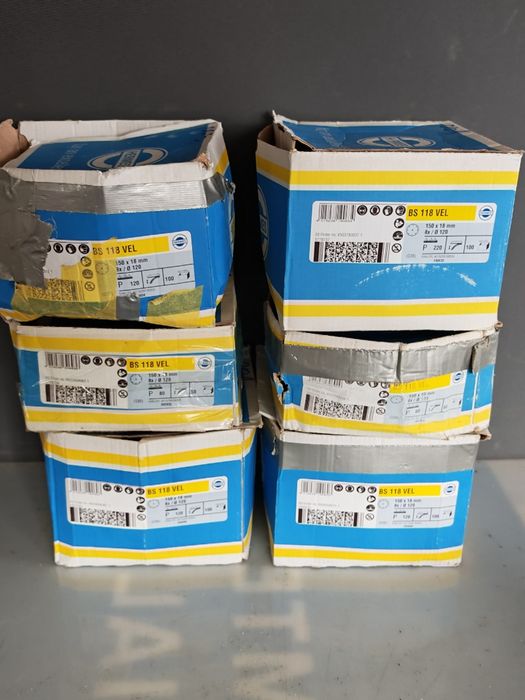Професионални Шкурки HERMES BS 118 VEL Antistatic – 150мм (Пълен Компл