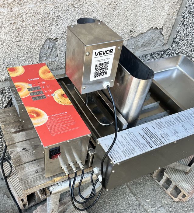 автоматична машина за понички vevor 6 дюзи 2000w