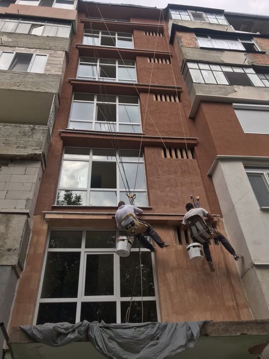 Алпинисти, Ремонт на панелни фуги