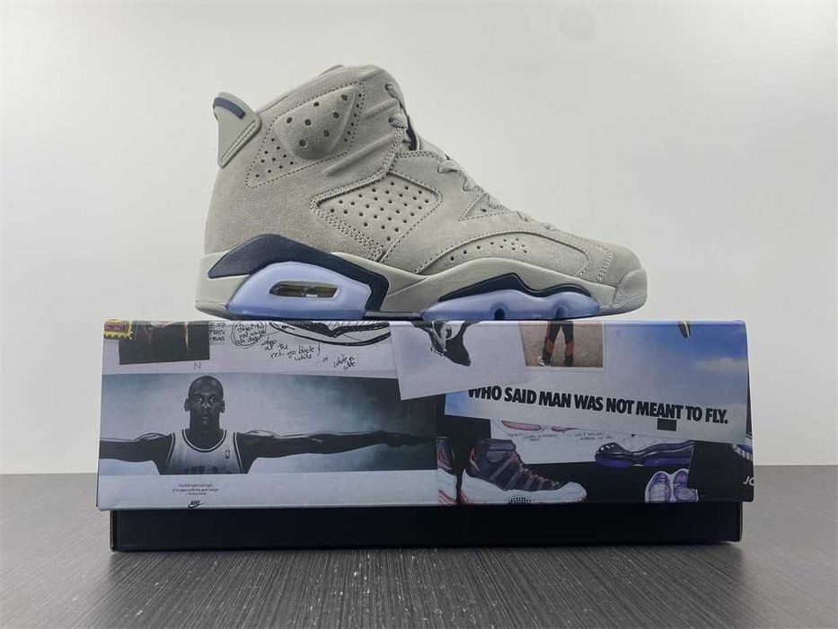 Нови мъжки маратонки Nike Air Jordan 6 Retro ‘Georgetown’ grey