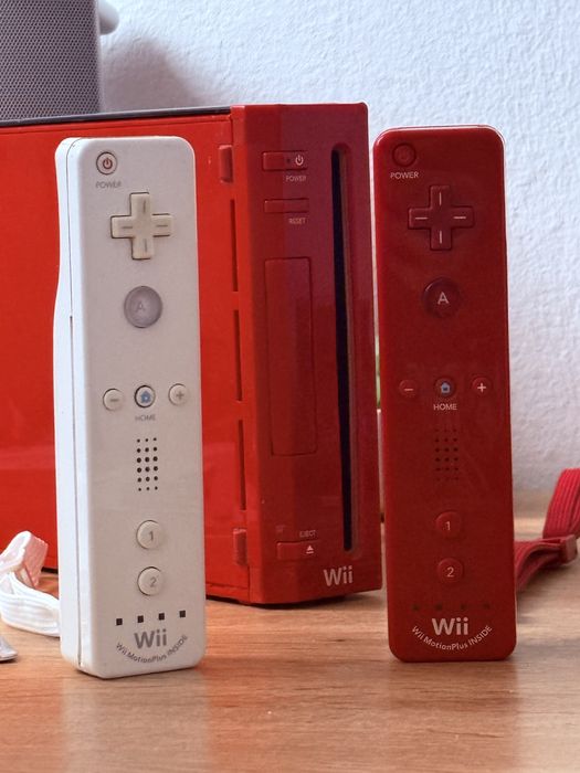 Consola jocuri Nintendo Wii Rosie Modata 73 Jocuri Mario Sonic