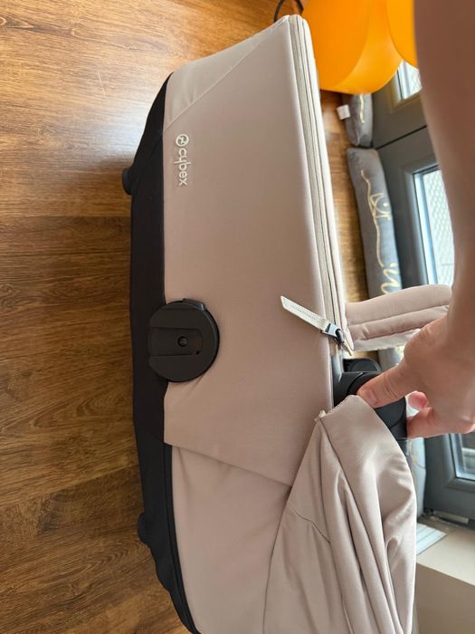Landou Cybex Mios Platinum Cozy Beige ca nou