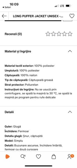 Geaca Rains unisex ,impermeabila ,aproape noua