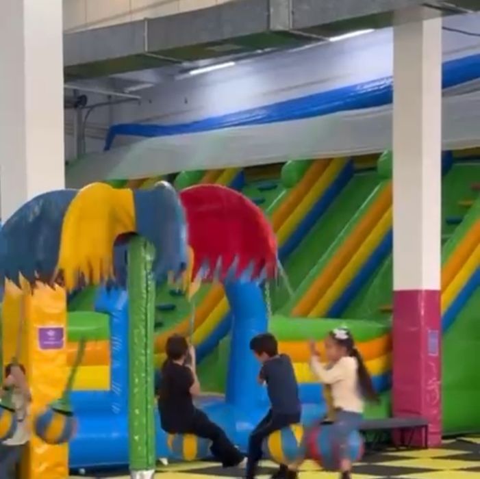 Үлкен надувной батут 17×11 м, 186кв