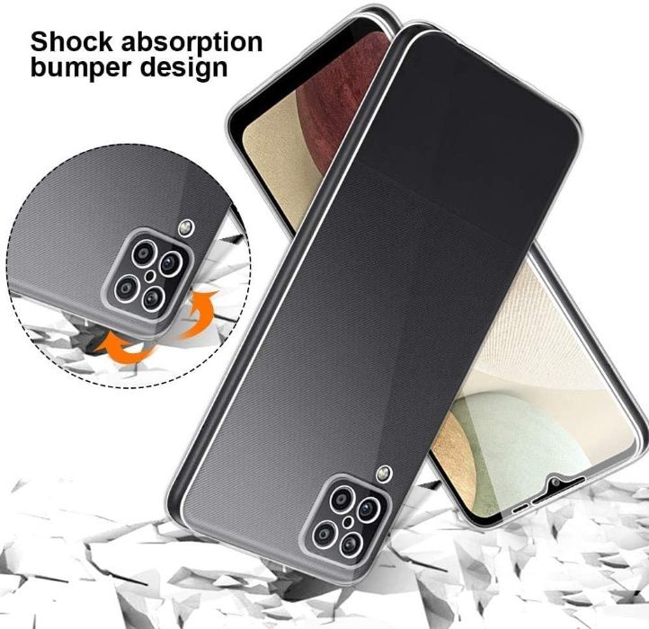 Husa CRYSTAL 360° fata + spate Samsung Galaxy A02s / A03s / A12 / M12