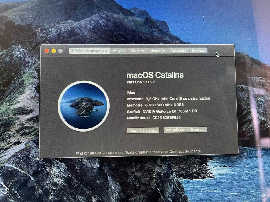 All-in-One Apple iMac 27" QHD (Late 2013), Core i5-4570, 8GB RAM, HDD 1TB, GeForce GT 755M 1GB