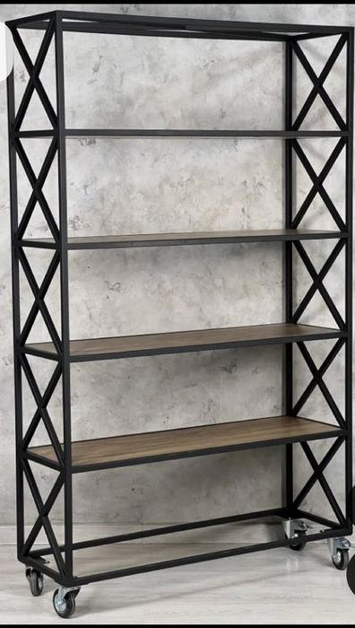 Лофт стеллаж самие низкие цена