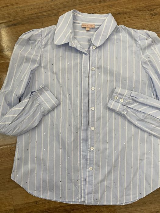 Рубашка со стразами