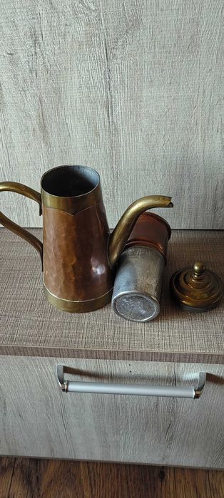 Медна кафеварка-чайник