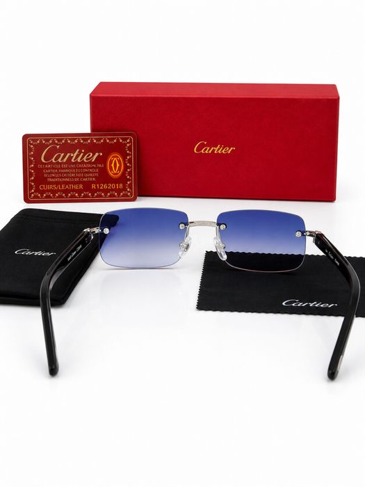Слънчеви очила Cartier blue glasses