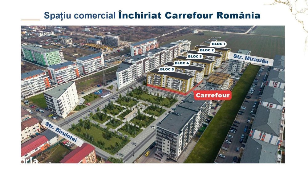 Spațiu comercial de vânzare cu randament de peste 5,7% anual