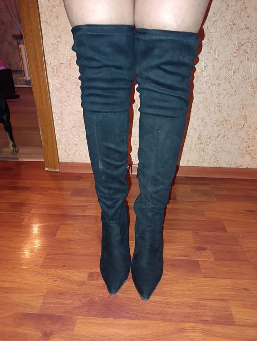 Продам ботфорты одевала 1 раз