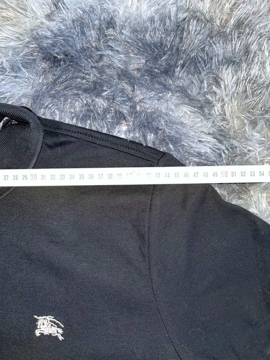 Поло Burberry XL- черно, 100% памук, много добро състояние