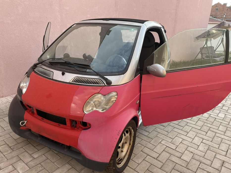 Смарт форту 600 кабрио/Smart fortwo cabrio на части