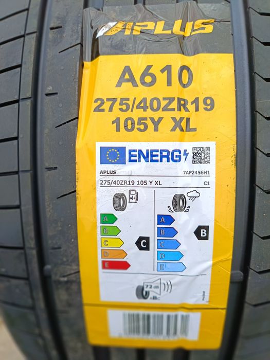 НОВИ ЛЕТНИ -19цола -275/40-1бр.-195лв."APLUS"-с монтаж и баланс