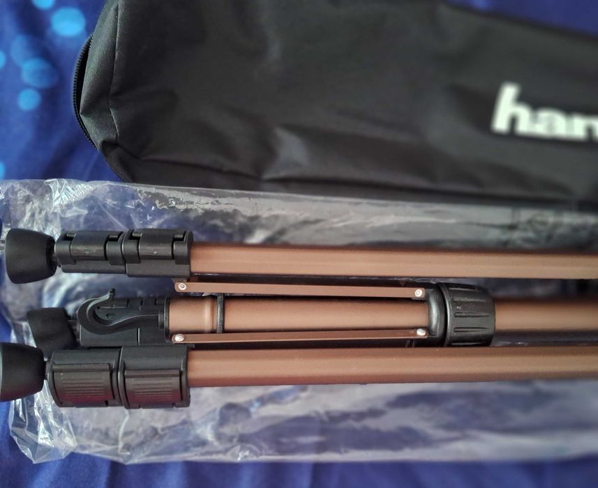 Trepied foto-video HAMA Star Pro 61, 153 cm, auriu