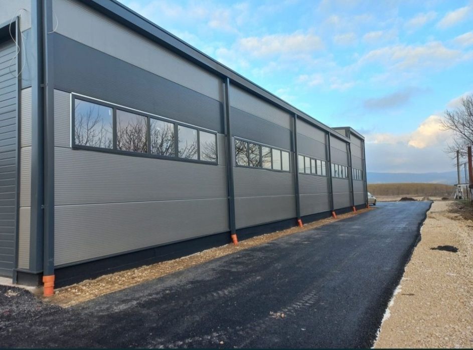 Structura metalica 16x20 din profile cu pane din teava