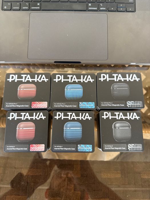 Чехол PITAKA для AirPods Pro/Pro 2/ 4 для наушников