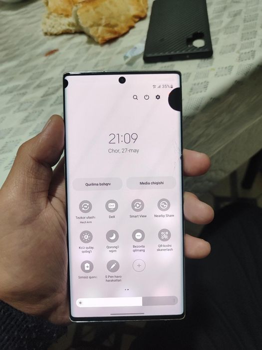 Samsung note10+5G 256/12