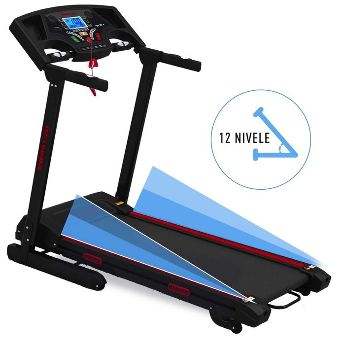Banda de alergat cu inclinare automata Energy Fit MT10A, maxim 130kg