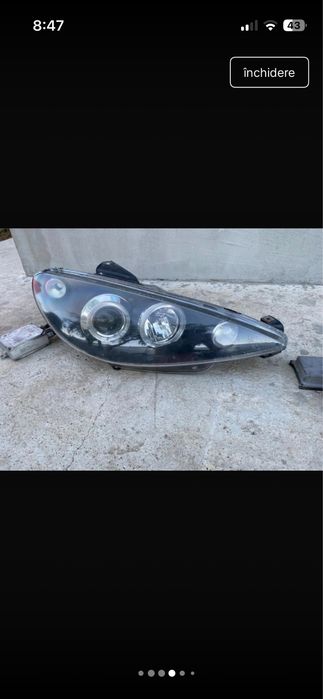 Faruri angel ayes peugeot 206