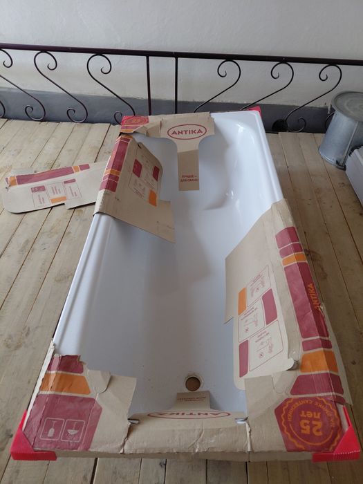 170.70 см темір ванна сатылады.