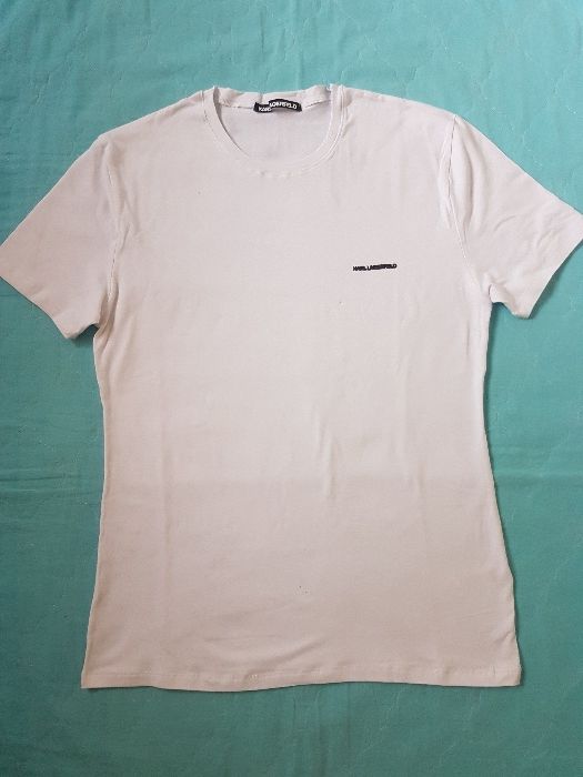 Мъжки тениски KARL LAGERFELD.Оригинални, размер L/XL. НОВИ!