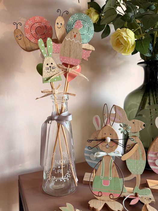 Великденска дървена декорация