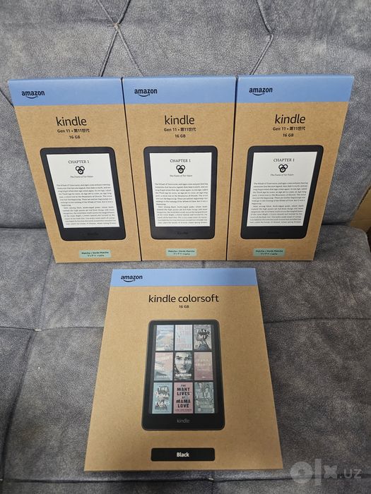Электронная книга Kindle 2024 11 gen Matcha, 6”, 300 ppi display, 16Gb