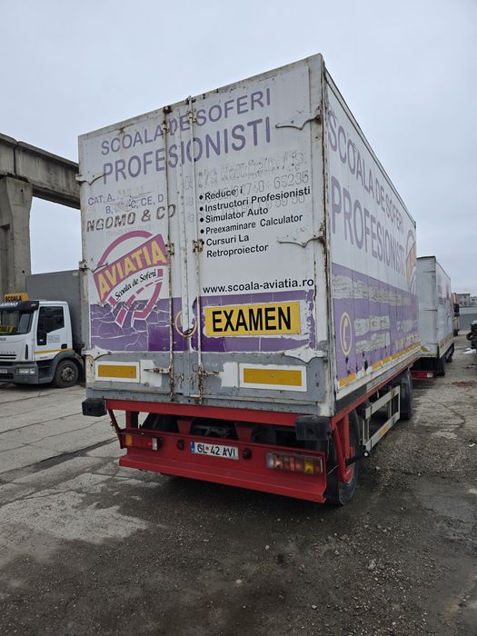 Camion Man si Remorca cu protap mobil echipat de scoala de soferi