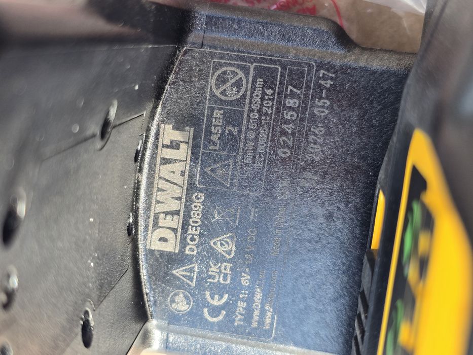 Laser dewalt 360° DCE089G