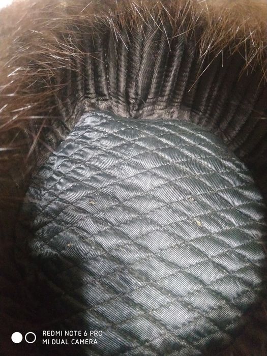 Шапка из нутрии натуральная