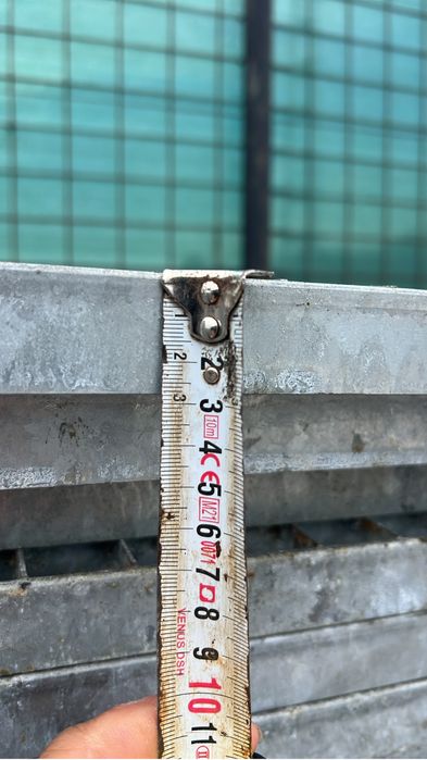 Gratare zincate110/80//trepte import Germania