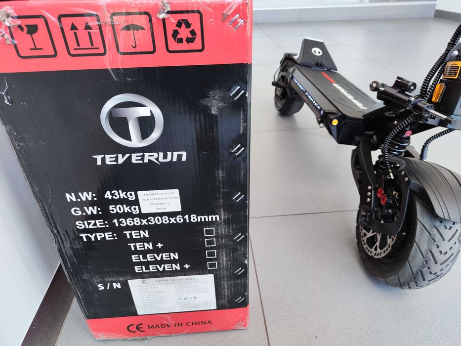 Тротинетка Teverun Fighter 11+ 60V/35Ah SAMSUNG Cell