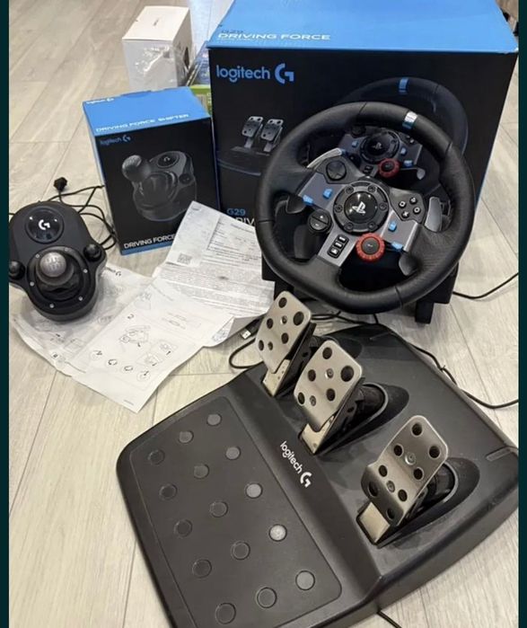 Игровой руль Logitech G29+shifter