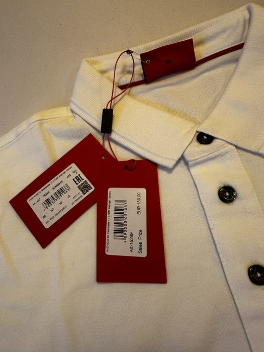 Тениска Hugo Boss бяла