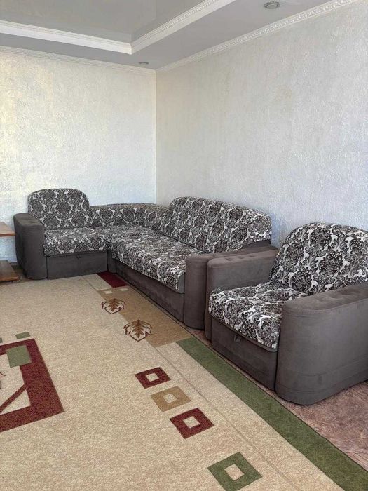 Диван-трансформер с креслом