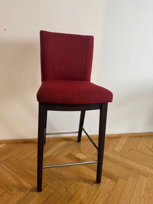 4 Scaune bar tapitate, stare foarte buna