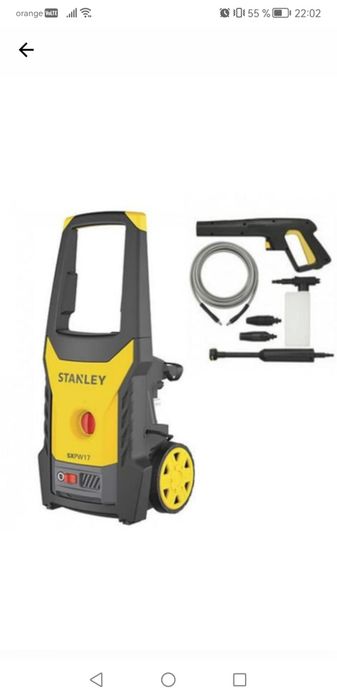 Aparat de spalat cu presiune Stanley 1700 W, 130 bar, 440 l/h