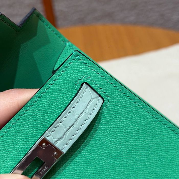 Geanta Hermes Kelly Madame Alligator 20