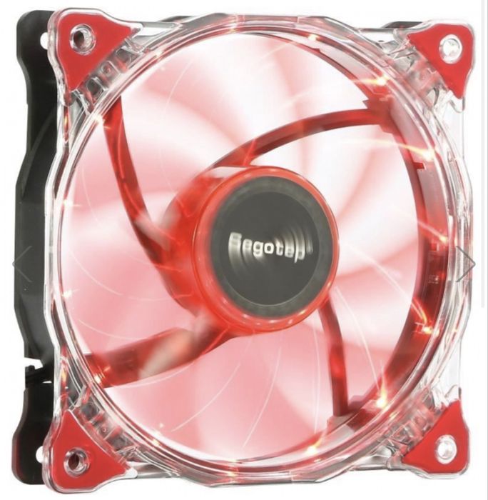 3 x Segotep Polar Wind 120mm Red LED fan