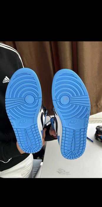 Jordan 1 unc toe