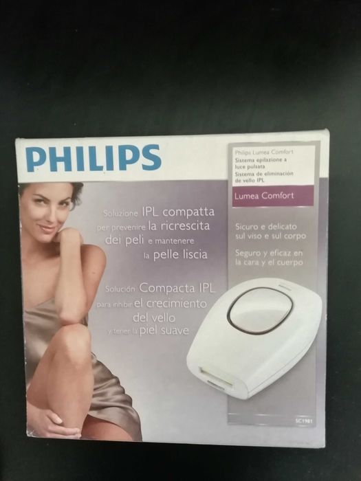 Epilator Philips Lumea Comfort in cutie nefolosit