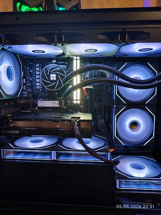 Геймърски Ryzen 9 7900X, RX 6600 8GB, RAM 32GB DDR5