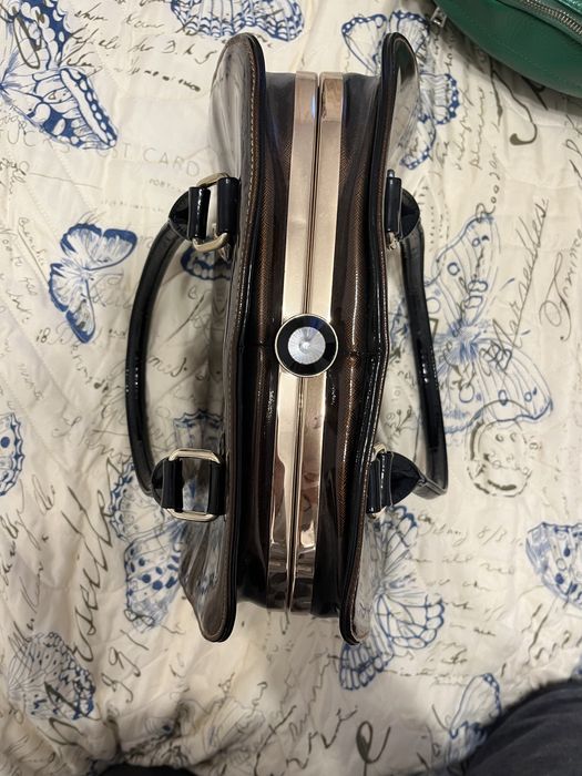 Geanta Epica caramizie din lac