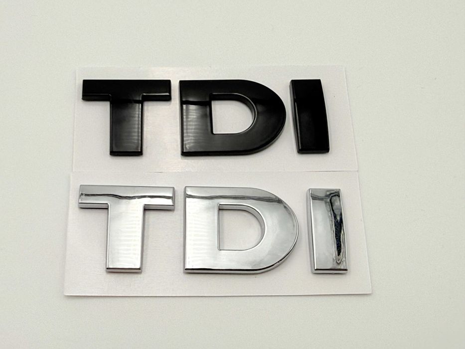 Emblema Compatibila VW TDI crom